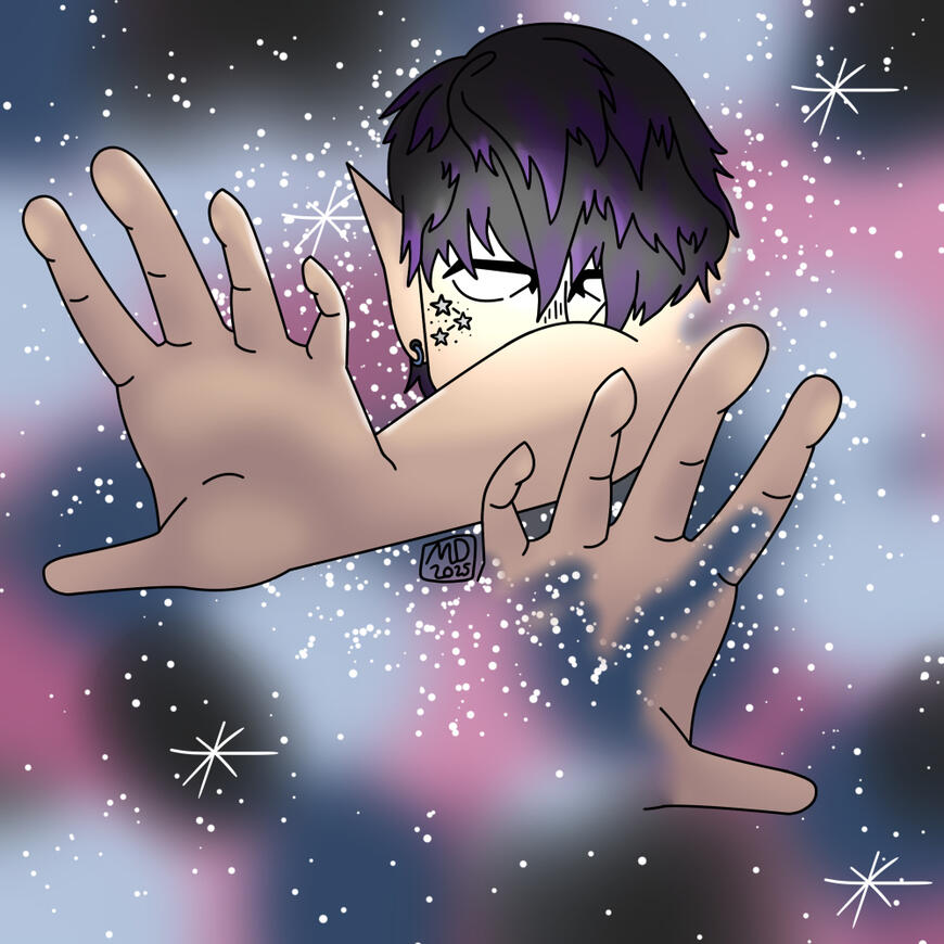 Bust, Full Color, Background: $60