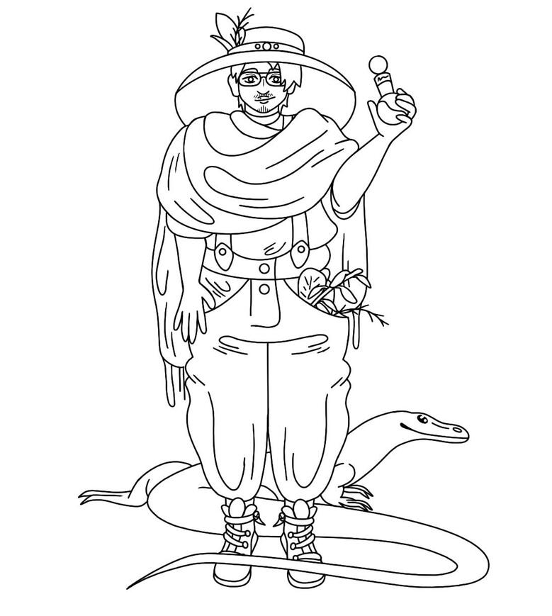 Full Body, Lining Only, +1 Character: $45