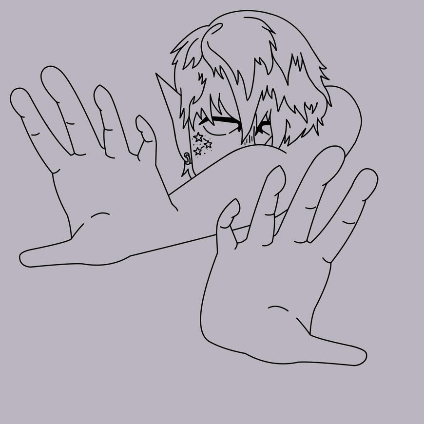 Bust, Lineart Only: $15